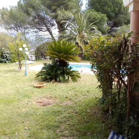 T2 Rez-de-jardin Avec Piscine Et Parking Gratuit Appartamento